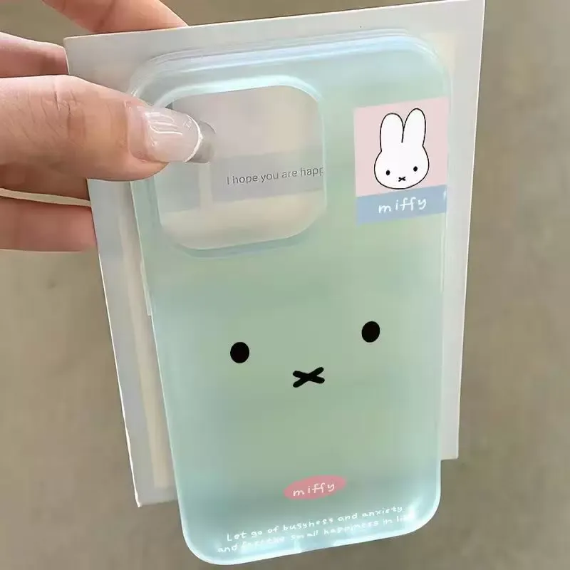 Tech Accessories Iphone - Kawaii Chic Miffy Kaninchen Transparente Hülle