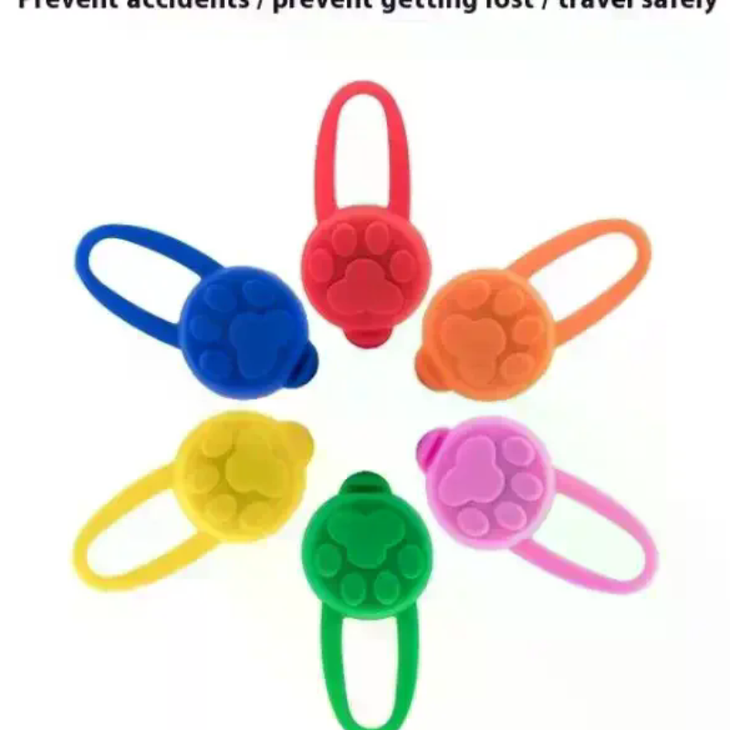 Tech Dog Accessories - Silikon LED-Leuchtanhänger für Haustiere, Katzen und