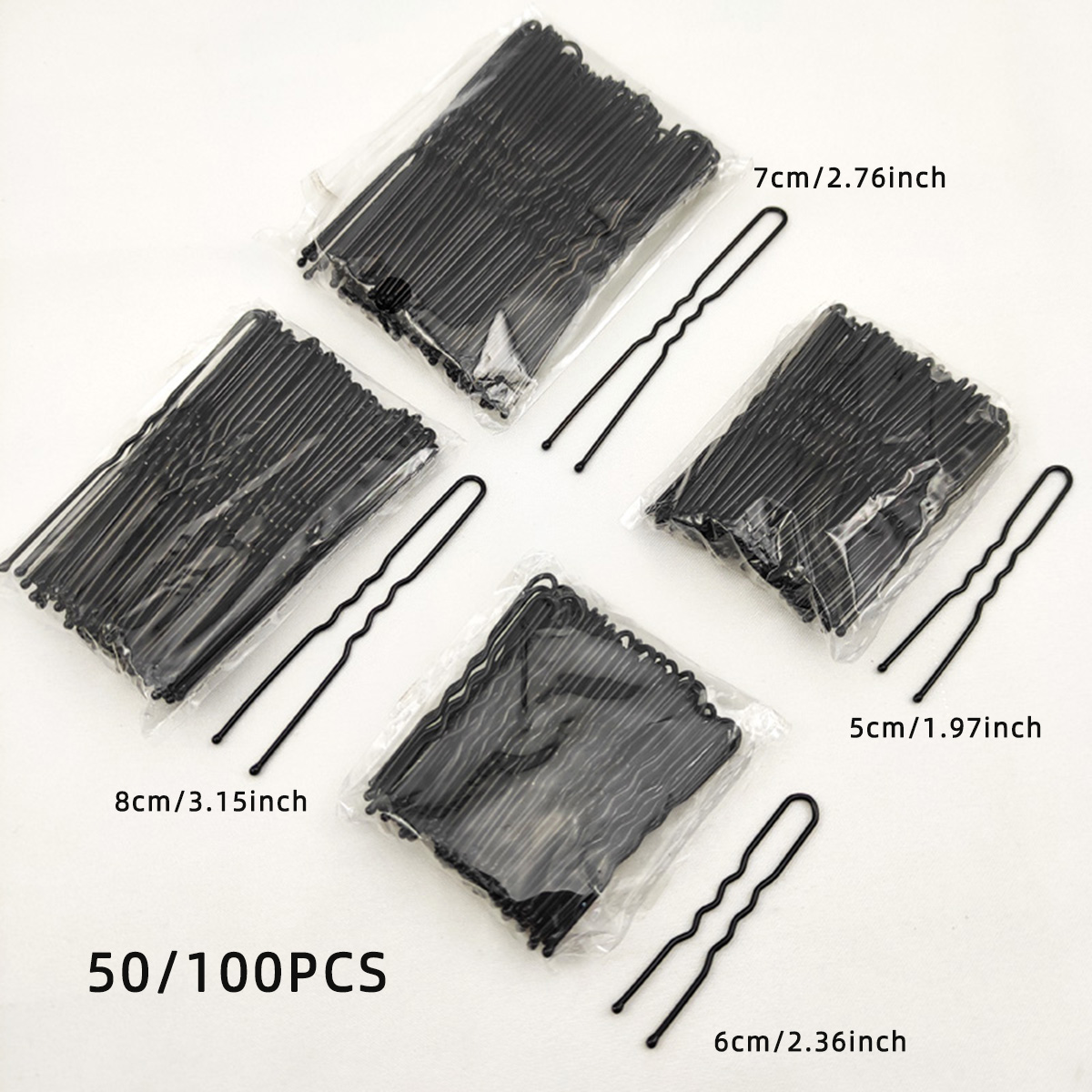 Tech Accessories Women - 50/100 PCS Frauen 5/6/7/8 cm Haar