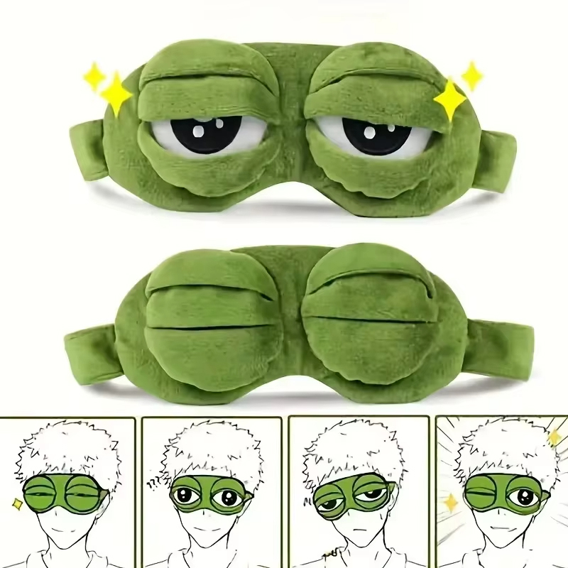 Tech Accessories Women - Froschförmige Augenmaske für Partyspiele, Lustige Augenmaske,