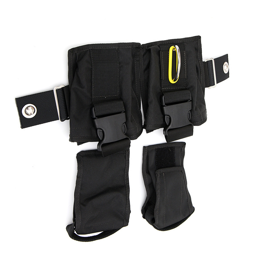 Tech Diving Accessories - Verstellbares professionelles Unterwasserzubehör, 8 Pfund, Tauchgewichtstaschen,