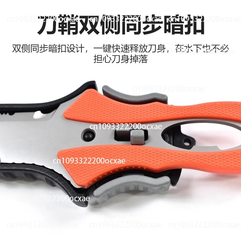 Tech Diving Accessories - Wasser Rettungs Messer Outdoor Seil Cutter