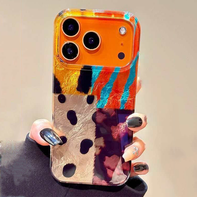 Tech Accessories Iphone - Neue Retro-Leopardenmuster-Handyhülle für iPhone 17 16
