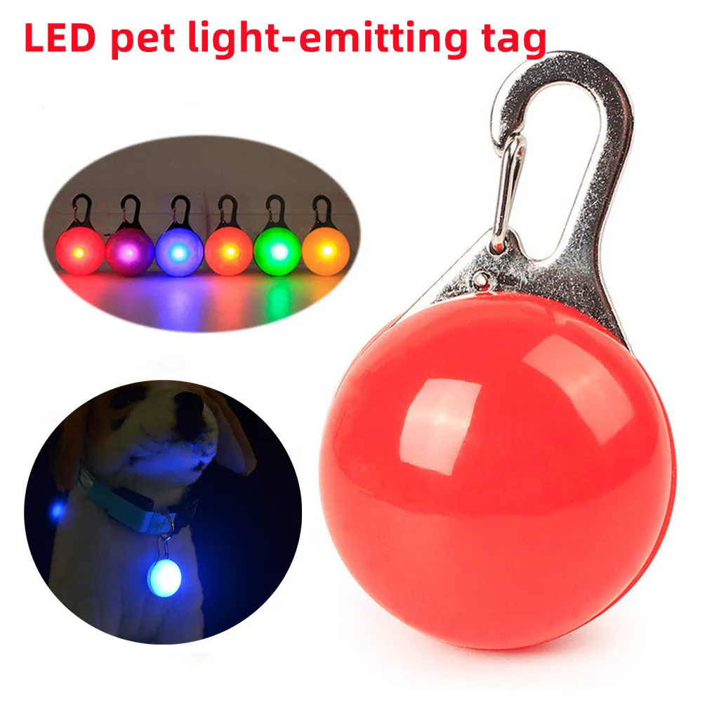Tech Dog Accessories - Hundehalsband-Anhänger für Nachtsicherheit, Leuchtender LED-Nachtlicht-Anhänger für