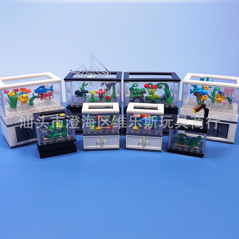 Tech Diving Accessories - Stadt Moc Bausteine Spielzeug Ziegel Insekten