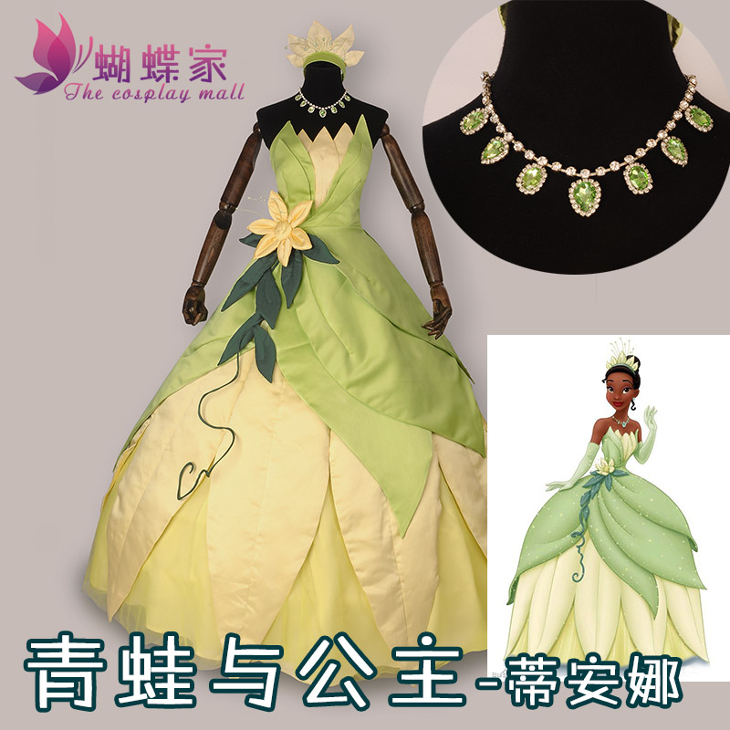 Prinzessin Tiana Kleid Cosplay – Tech Accessories Women Bewertung und Preis