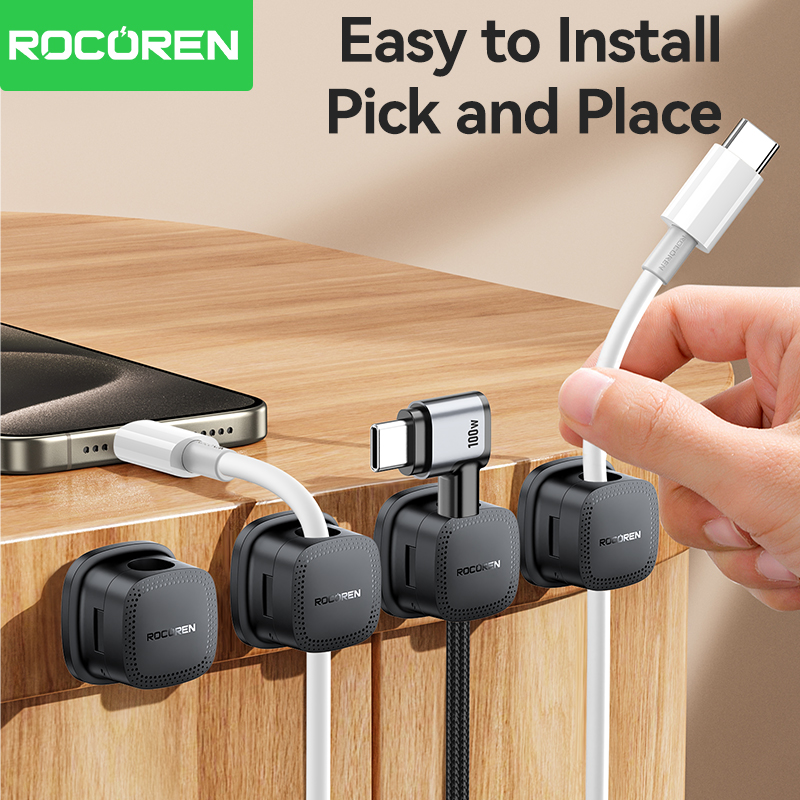 ROCOREN 30 Stück Magnetische K – Desk Cable Clip Bewertung und Preis