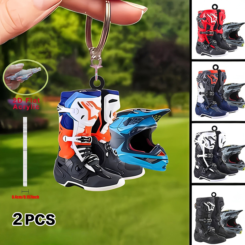 2er-Set 2D Flache Motocross-Sc – Tech Accessories Bag Bewertung und Preis