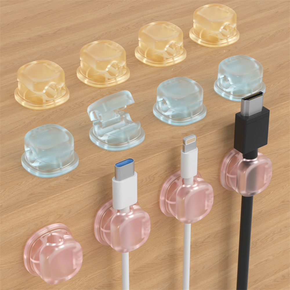 3 Transparente Farbige Magneti – Desk Cable Clip Bewertung und Preis