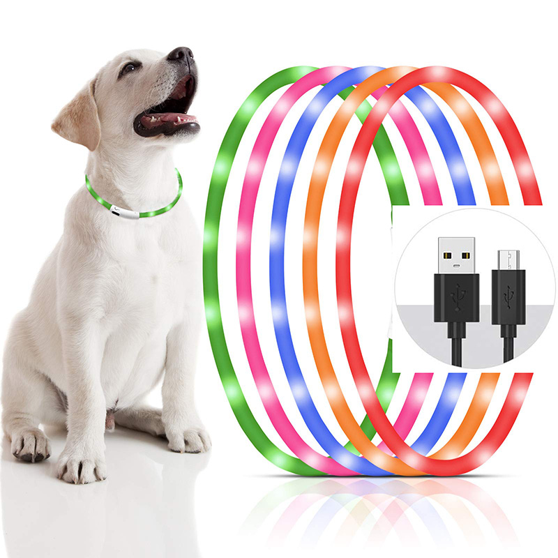 Silikon-LED-Hundehalsband, wie – Tech Dog Accessories Bewertung und Preis
