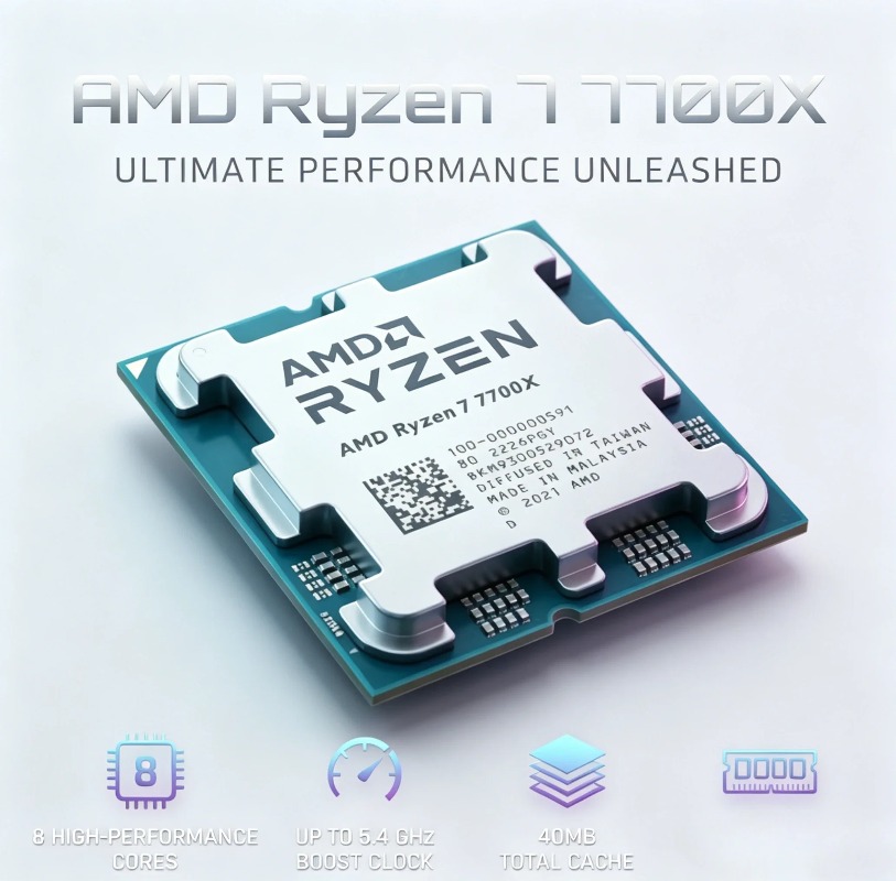 AMD Ryzen 7 7700X R7 7700X CPU – Amd Cpu Ryzen 7 Bewertung und Preis