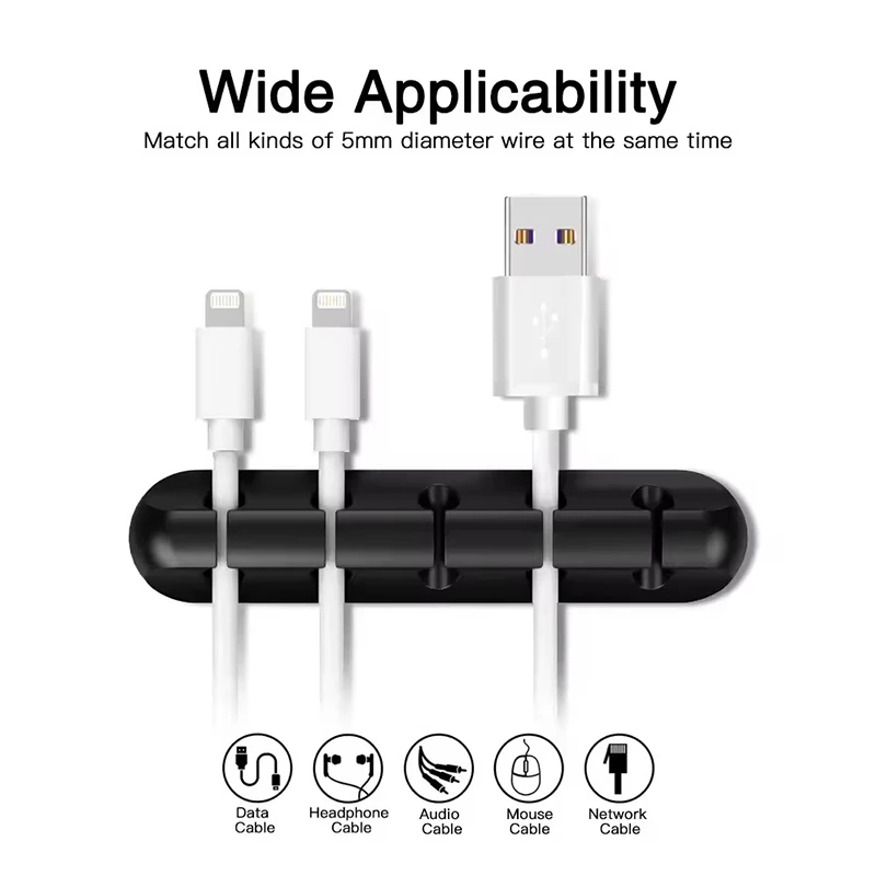 Silikon-USB-Kabelclip-Organize – Desk Cable Clip Bewertung und Preis