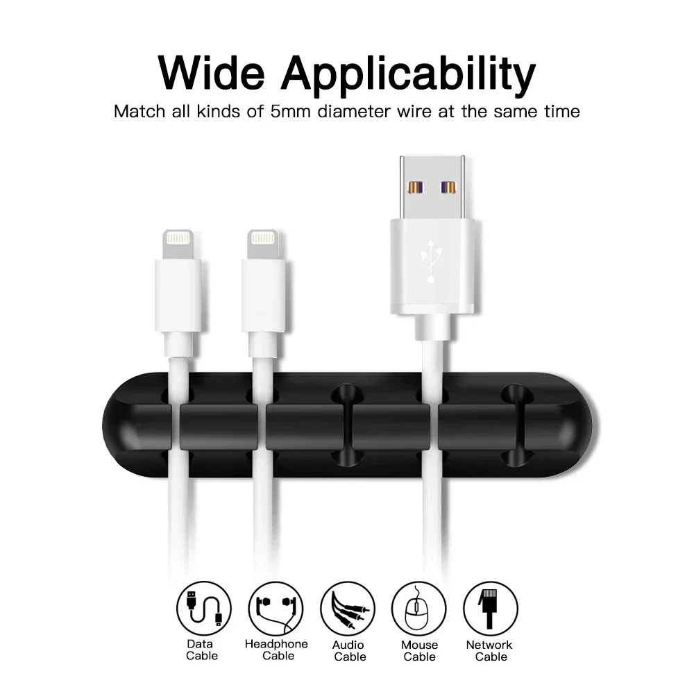 Selbstklebender Kabelhalter, K – Desk Cable Clip Bewertung und Preis
