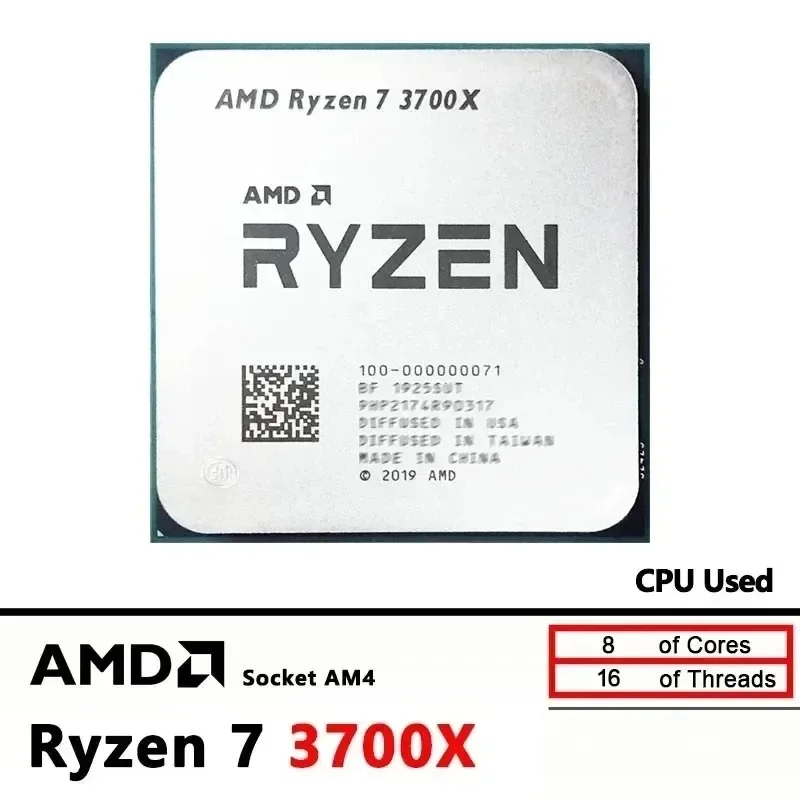 AMD Ryzen 7 3700X 100% Neu 202 – Amd Cpu Ryzen 7 Bewertung und Preis