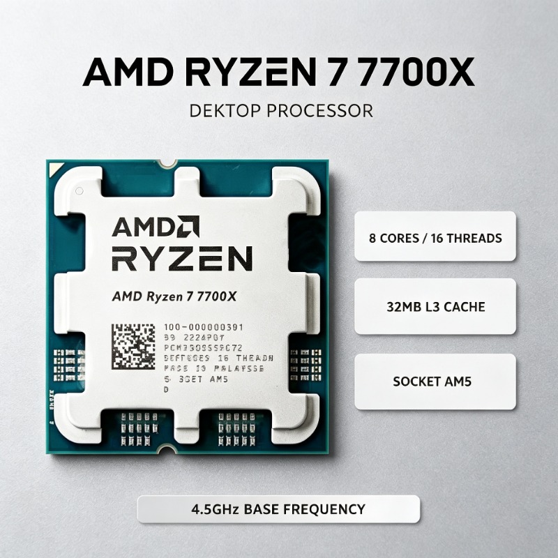 AMD Ryzen 7 7700X Multi-Task-C – Amd Cpu Ryzen 7 Bewertung und Preis