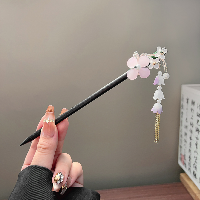 Klassischer Quasten-Haarstab,  – Tech Accessories Women Bewertung und Preis