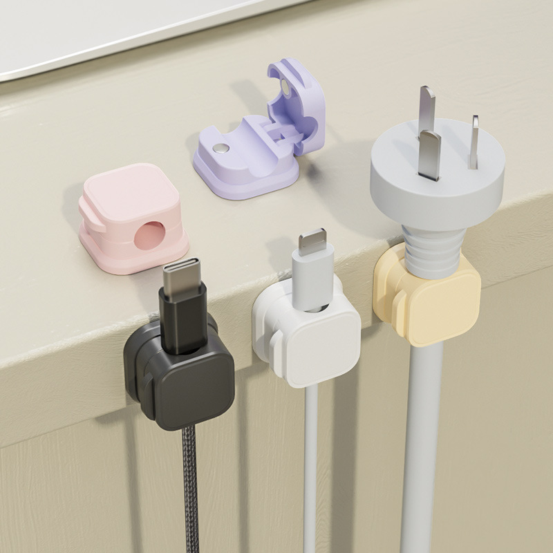 Mehrfarbige Magnetische Kabelm – Desk Cable Clip Bewertung und Preis
