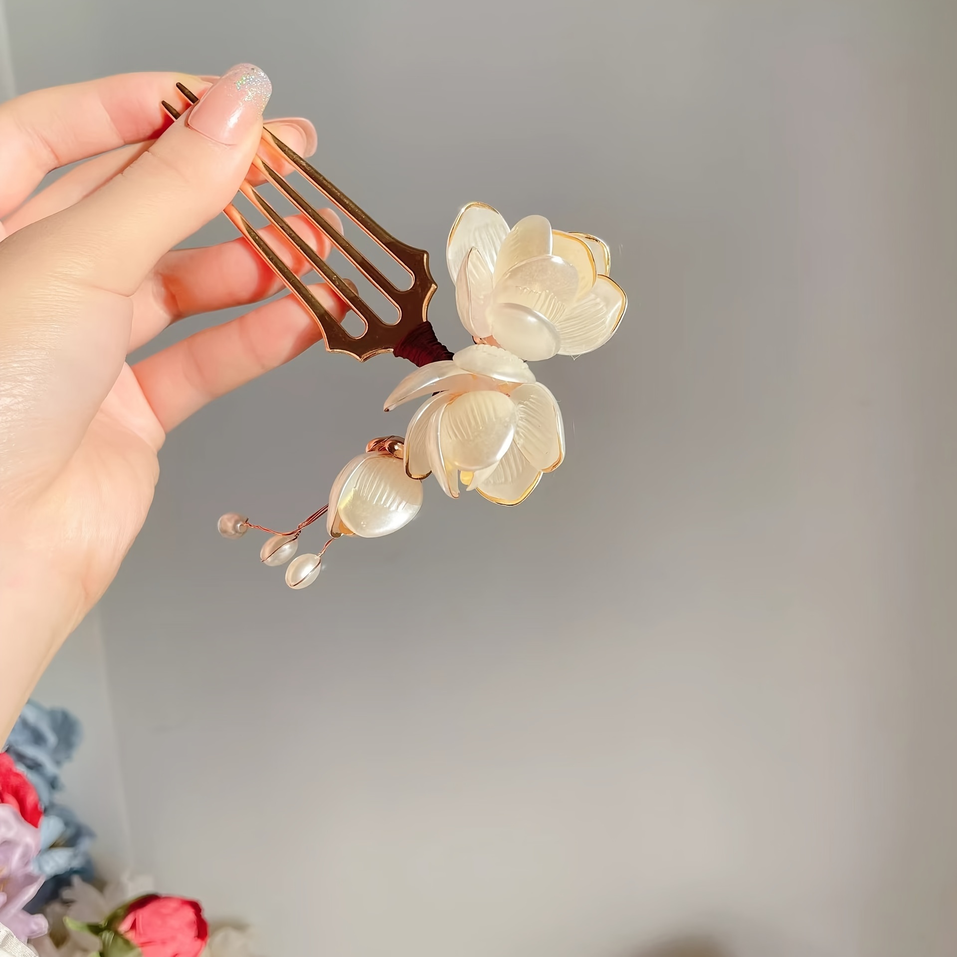 Chinesischer Haarkamm im Musch – Tech Accessories Women Bewertung und Preis